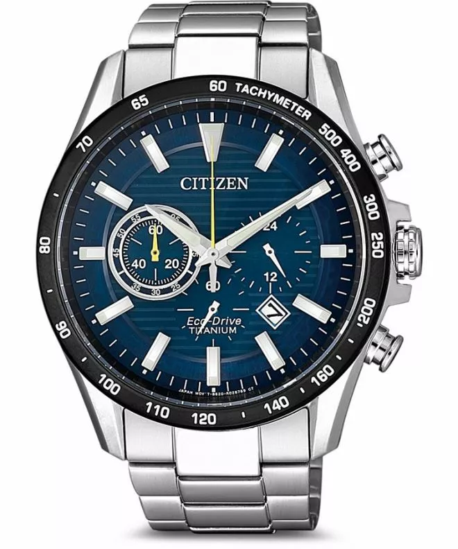 Reloj para hombres Citizen Super Titanium Eco-Drive Chronograph CA4444-82L
