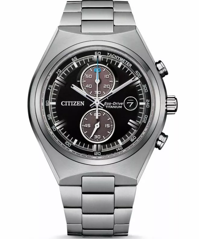 Reloj para hombres Citizen Titanium Eco-Drive Racer CA7090-87E