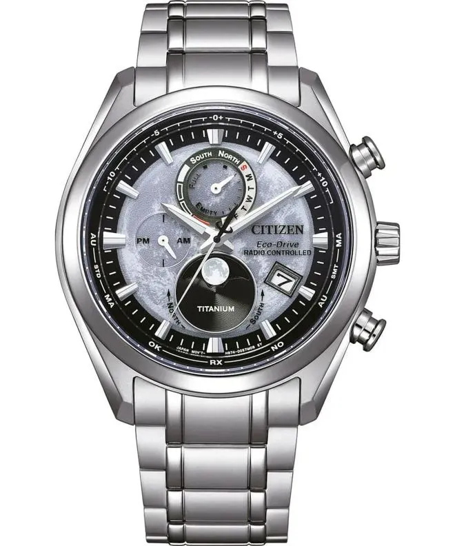 Reloj para hombres Citizen Tsukiyomi Radio Controlled Moonphase BY1010-81H