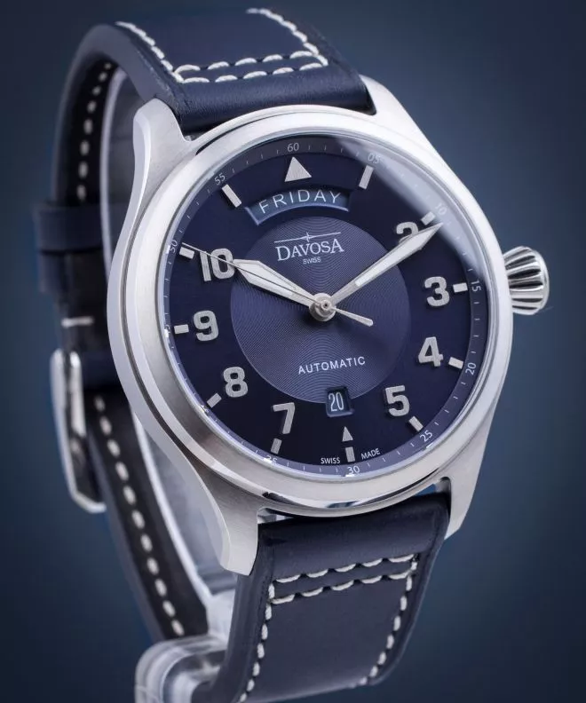 Reloj para hombres Davosa Newton Pilot Day-Date Automatic 161.585.45