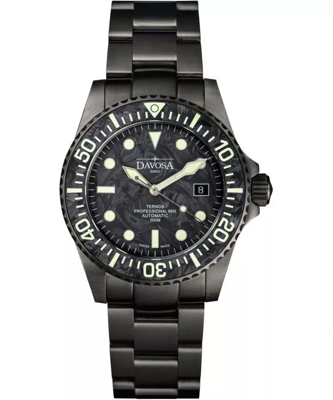 Reloj para hombres Davosa Ternos Professional 68H Carbon Limited Edition 161.539.50