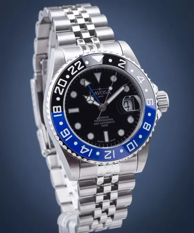 Reloj para hombres Davosa Ternos Professional Automatic TT GMT 161.571.04