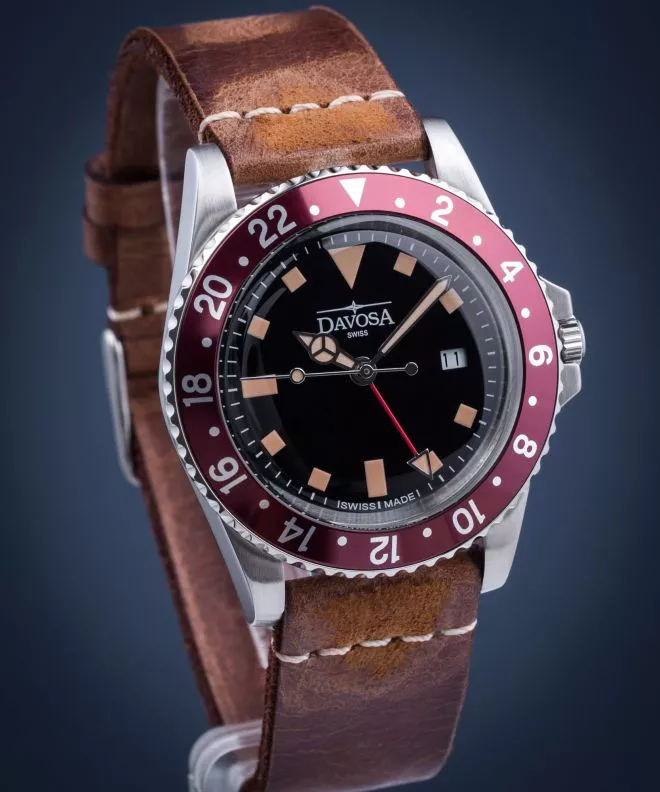 Reloj para hombres Davosa Vintage Diver 162.500.65