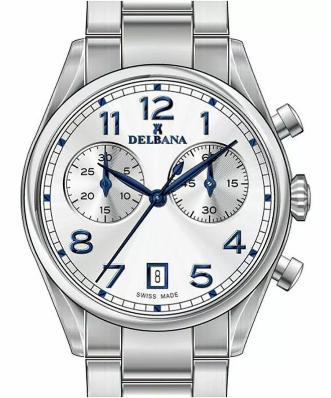 Reloj para hombres Delbana Sapphire Chronograph 41701.754.6.062