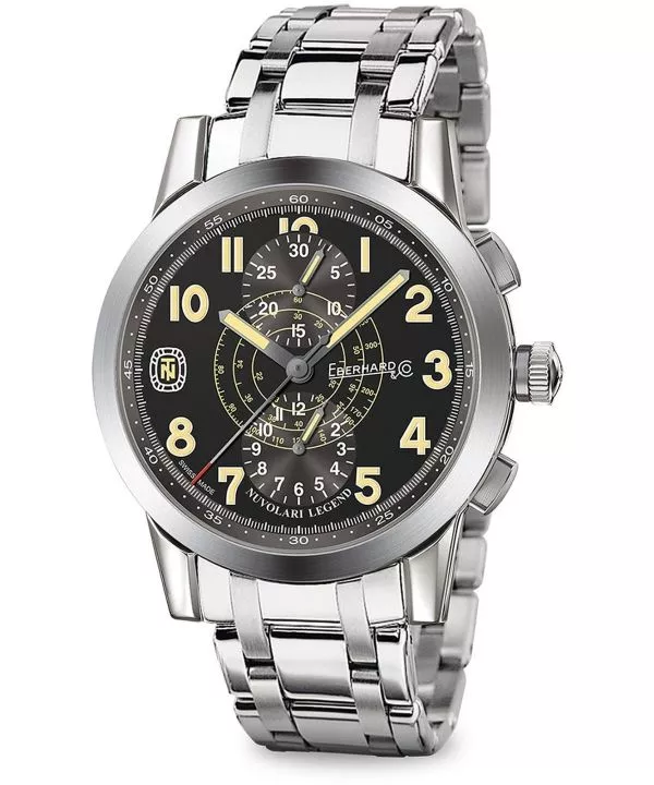 Reloj para hombres Eberhard Nuvolari Legend Grande Taille Automatic Chronograph 31138.01 CA