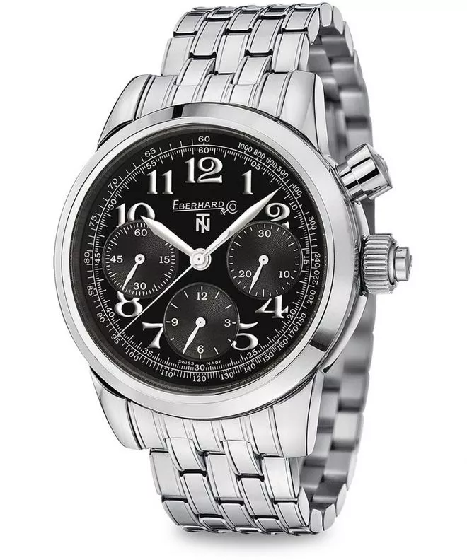 Reloj para hombres Eberhard Tazio Nuvolari Vanderbilt Cup Naked Automatic Chronograph 31068.1 CAD
