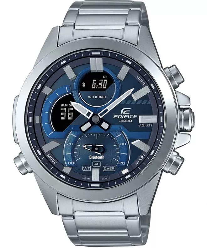Reloj para hombres Casio Edifice Bluetooth Premium Schedule Timer Sapphire ECB-30D-2AEF