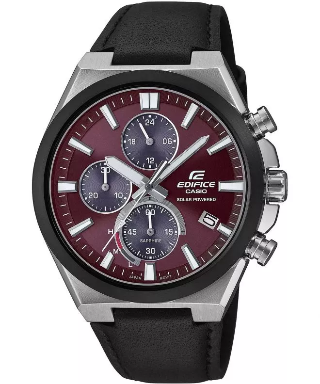 Reloj para hombres Edifice Classic Chronograph Solar Powered EFS-S630BL-5AVUEF