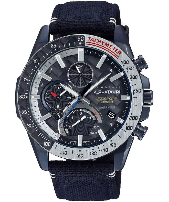 Reloj para hombres Casio Edifice Scuderia AlphaTauri Bluetooth Solar Limited Edition EQB-1000AT-1AER