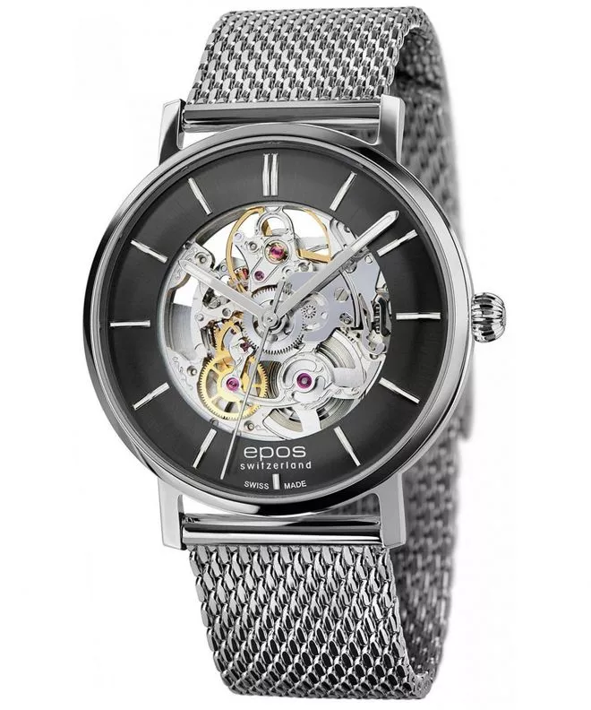 Reloj para hombres Epos Originale Skeleton Automatic 3437.135.20.15.30
