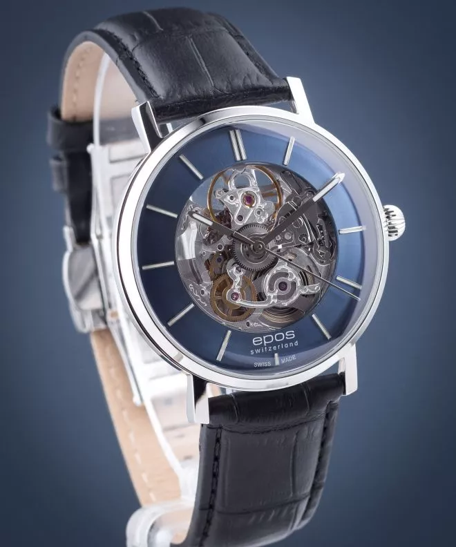Reloj para hombres Epos Originale Skeleton Automatic 3437.135.20.16.25