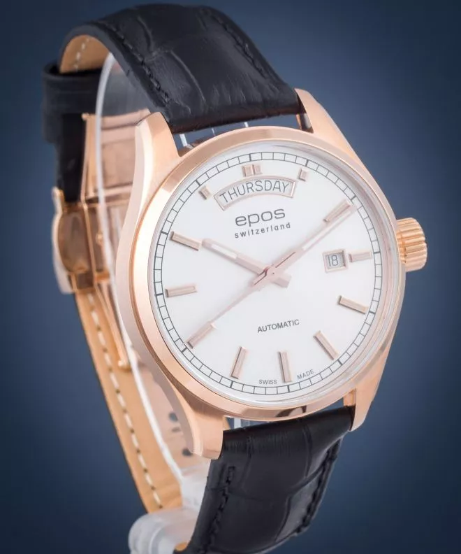 Reloj para hombres Epos Passion Day Date 3501.142.24.98.25