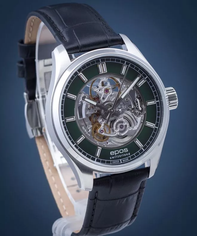 Reloj para hombres Epos Passion Skeleton Automatic 3501.135.20.13.25