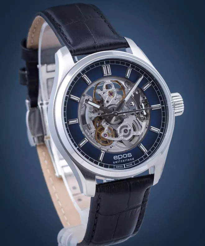 Reloj para hombres Epos Passion Skeletom Automatic 3501.135.20.16.25