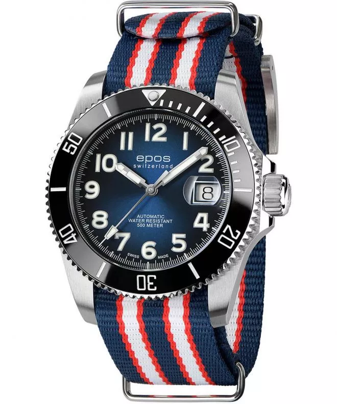 Reloj para hombres Epos Sportive 3504 Titanium 3504.131.80.36.66