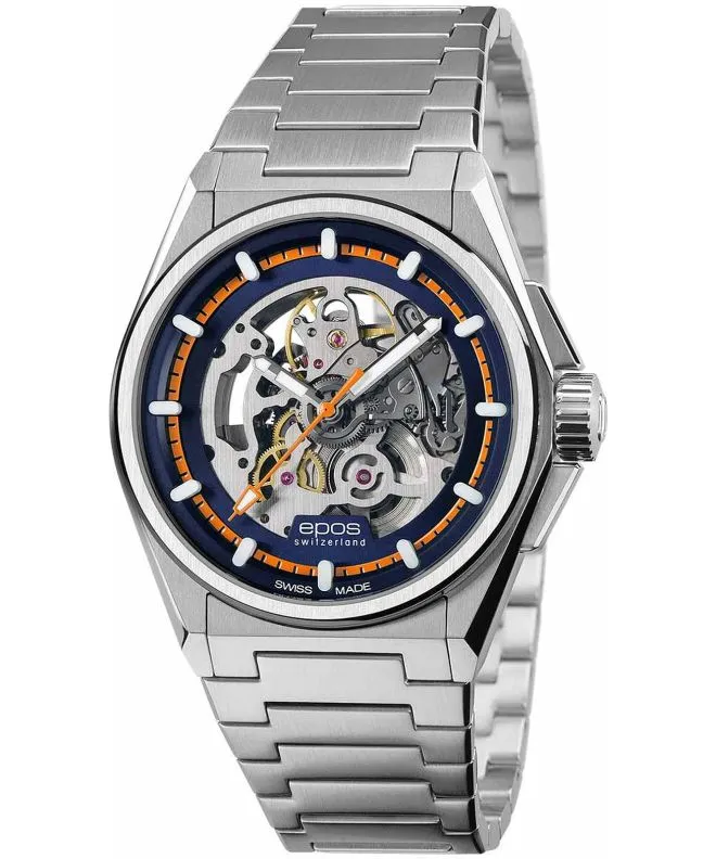 Reloj para hombres Epos Sportive 3505 Skeleton Automatic 3505.139.20.12.30