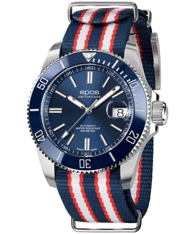 Reloj para hombres Epos Sportive Diver 3504.131.96.16.66