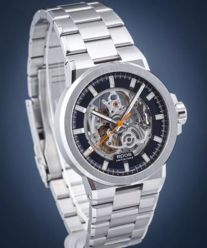Reloj para hombres Epos Sportive Skeleton 3442.135.20.16.30