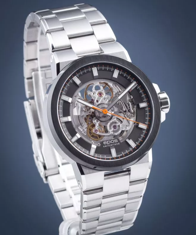 Reloj para hombres Epos Sportive Skeleton Automatic 3442.135.35.14.30