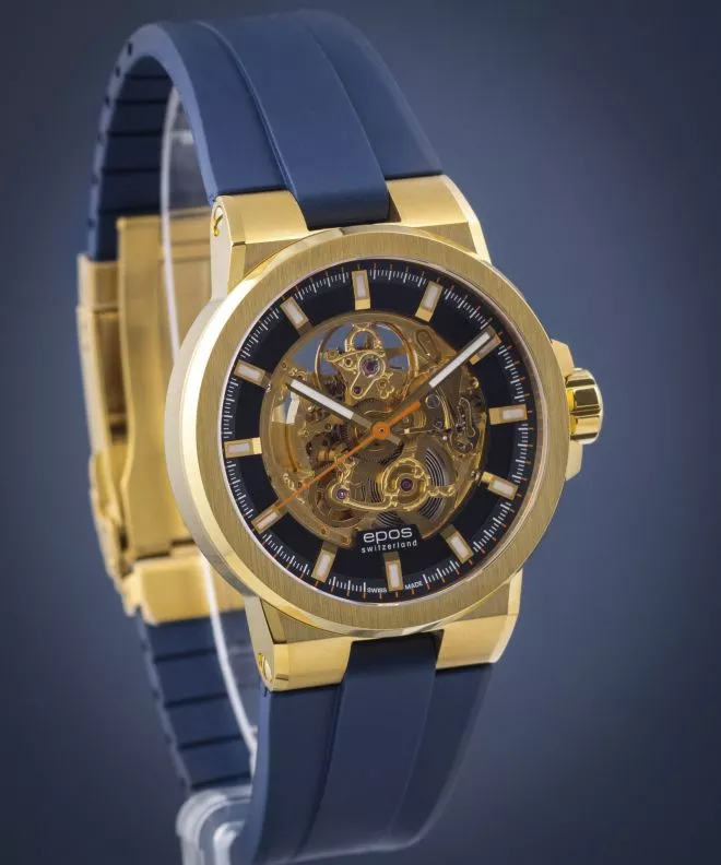 Reloj para hombres Epos Sportive Skeleton Automatic 3442.136.22.16.56
