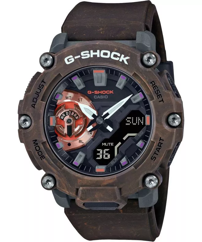 Reloj para hombres Casio G-Shock Carbon Core Guard Foggy Forest GA-2200MFR-5AER