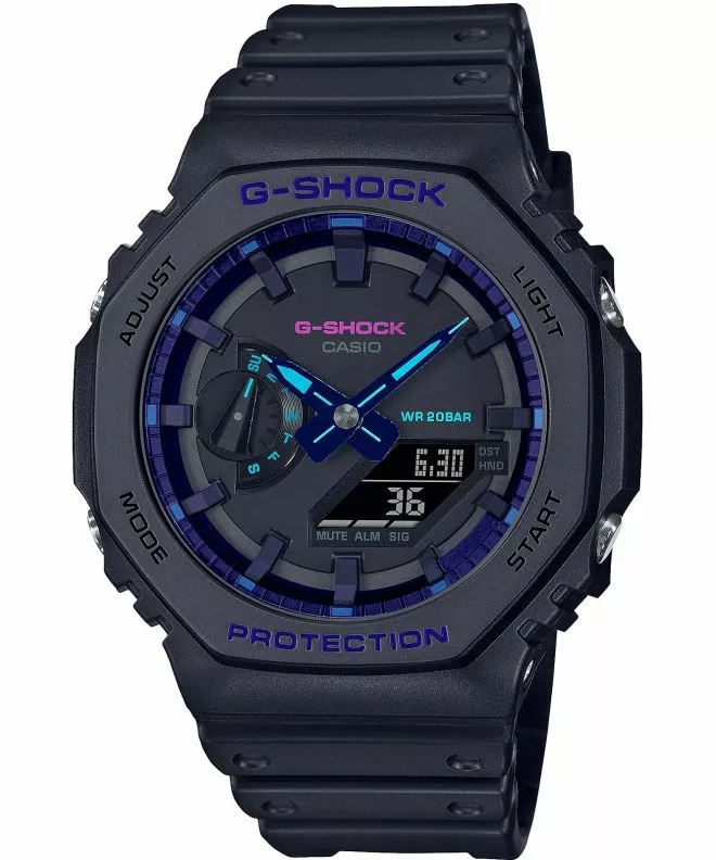 Reloj para hombres Casio G-Shock Octagon Carbon Core Guard GA-2100VB-1AER