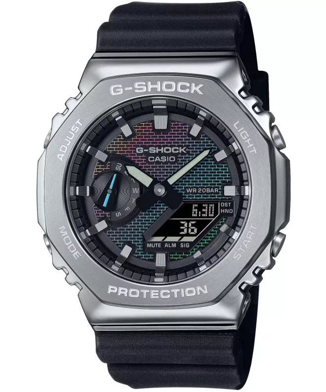 Reloj para hombres Casio G-Shock Classic 2100 Series Rainbow Brick Wall GM-2100RW-1AER