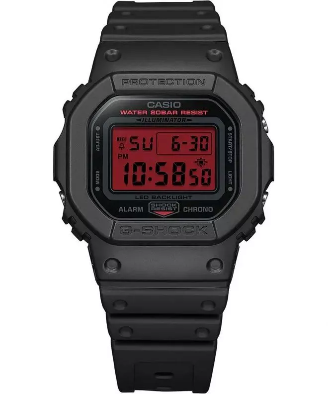 Reloj para hombres Casio G-Shock Digital DW-5600BBR-1ER