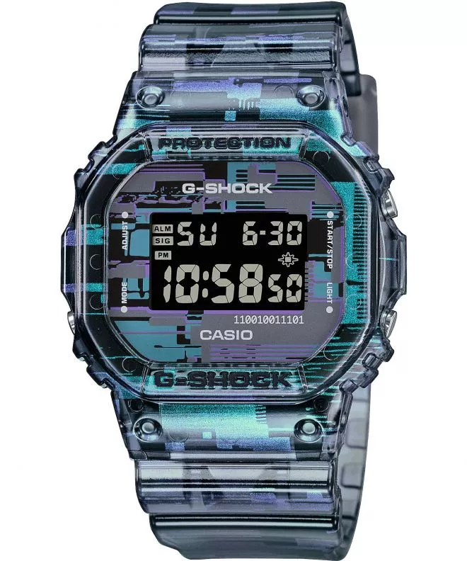 Reloj para hombres Casio G-Shock Digital Glitch Special Edition DW-5600NN-1ER