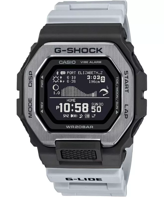 Reloj para hombres Casio G-Shock G-Lide Bluetooth Sync Step Tracker GBX-100TT-8ER