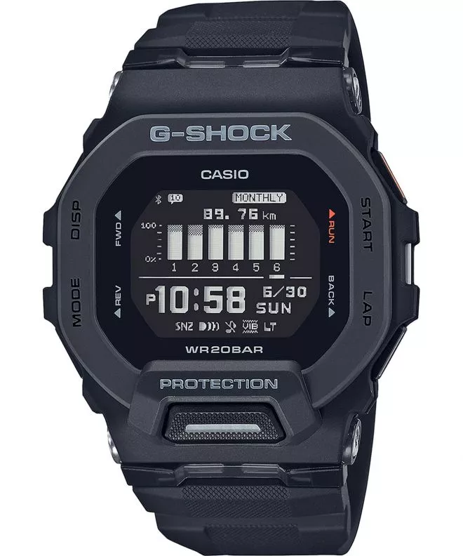 Reloj para hombres Casio G-Shock G-Squad Bluetooth Sync Step Tracker GBD-200-1ER