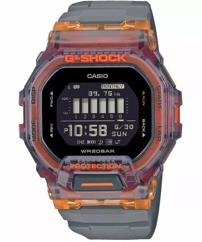 Reloj para hombres Casio G-Shock G-Squad Bluetooth Sync Step Tracker GBD-200SM-1A5ER
