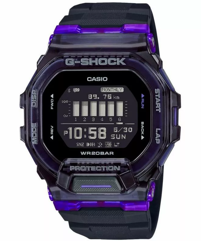 Reloj para hombres G-SHOCK G-Squad Bluetooth Sync Step Tracker GBD-200SM-1A6ER