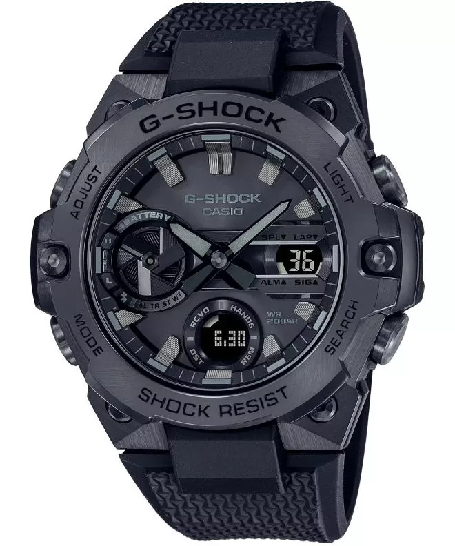 Reloj para hombres Casio G-Shock G-Steel Carbon Core Guard Bluetooth GST-B400BB-1AER