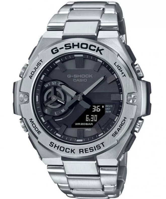Reloj para hombres Casio G-Shock G-Steel Premium Bluetooth Sync Carbon Core Guard GST-B500D-1A1ER