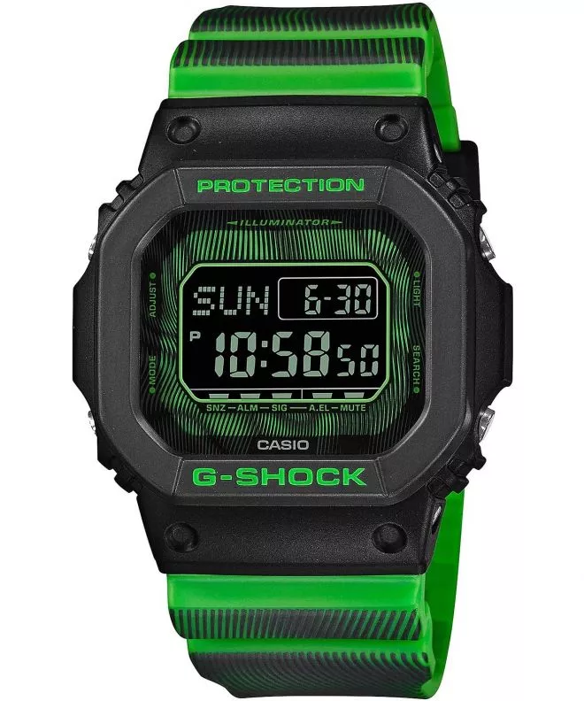 Reloj para hombres Casio G-Shock Legendar 5600-Series Time Distortion DW-D5600TD-3ER