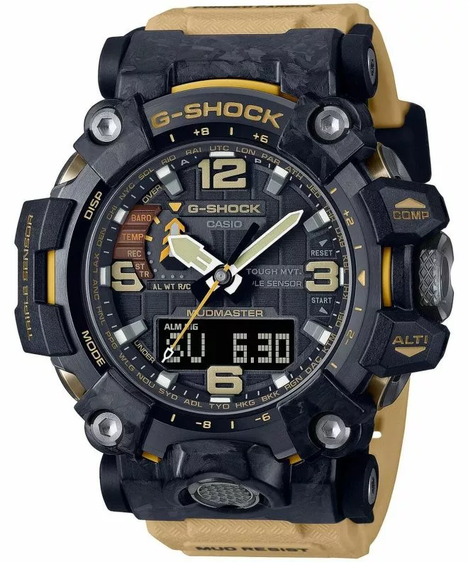 Reloj para hombres Casio G-Shock Master of G Mudmaster Carbon Core Guard GWG-2000-1A5ER