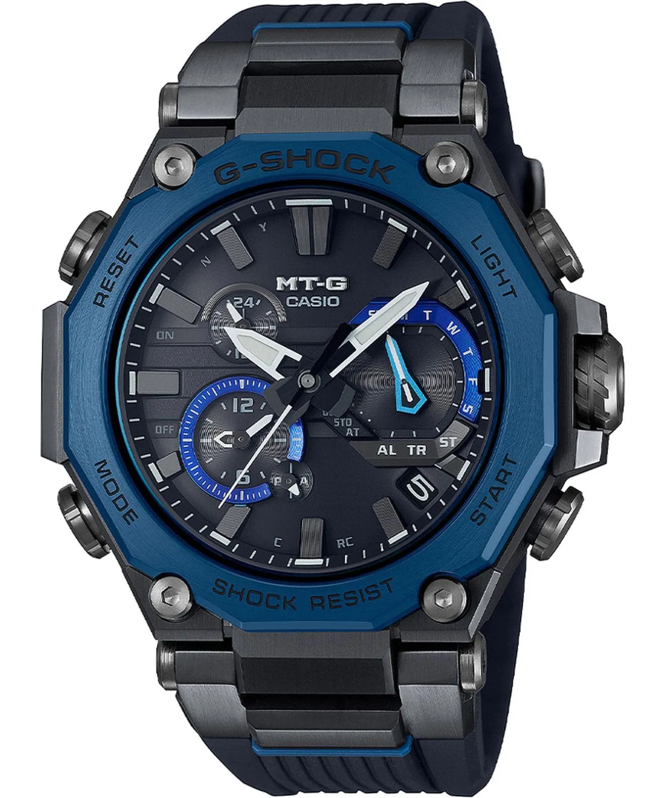Reloj para hombres G-SHOCK MT-G Dual Core Guard Bluetooth Solar MTG-B2000B-1A2ER