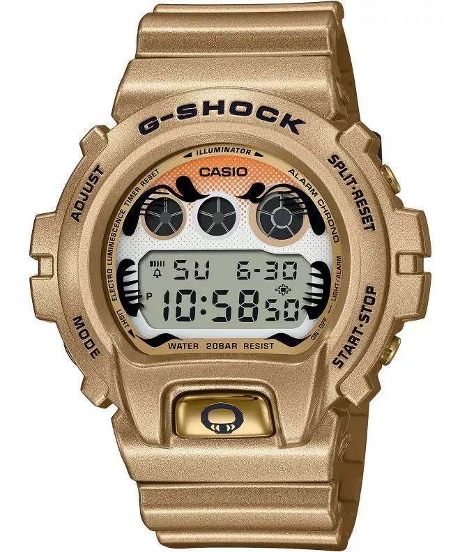 Reloj para hombres Casio G-Shock Original Gold Daruma Doll Limited Edition DW-6900GDA-9ER