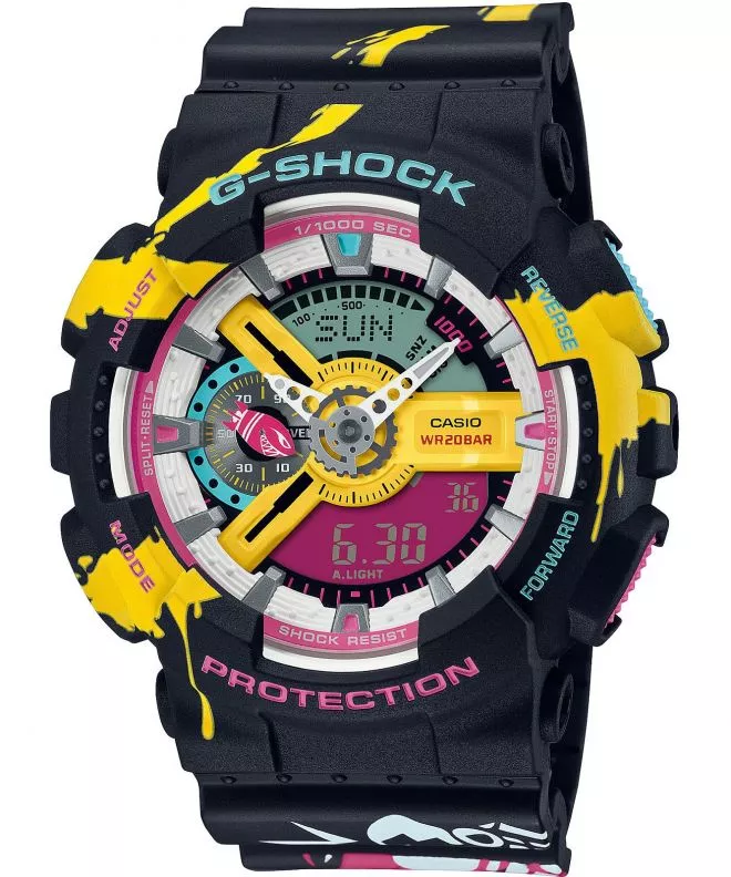 Reloj para hombres Casio G-Shock Original X League of Legends Special Edition GA-110LL-1AER