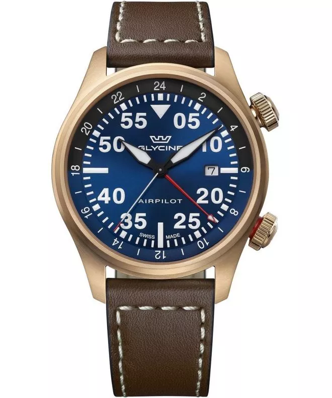 Reloj para hombres Glycine Airpilot GMT GL0353