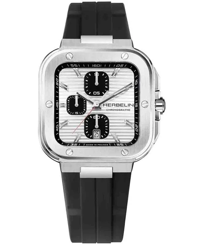 Reloj para hombres Herbelin Cap Camarat Square Chronograph 35646A42CA