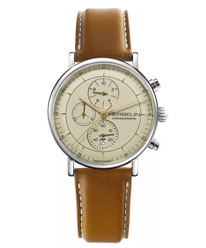 Reloj para hombres Herbelin Inspiration Chronographe 35647AP17TRGD (35647/AP17TRGD)