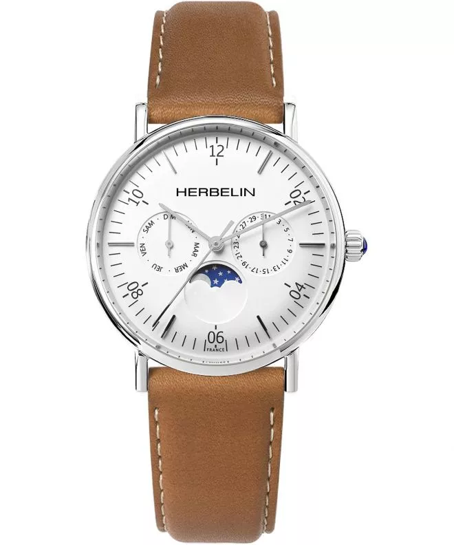Reloj para hombres Herbelin Inspiration Moon Phase 12747AP11GD (12747/AP11GO)