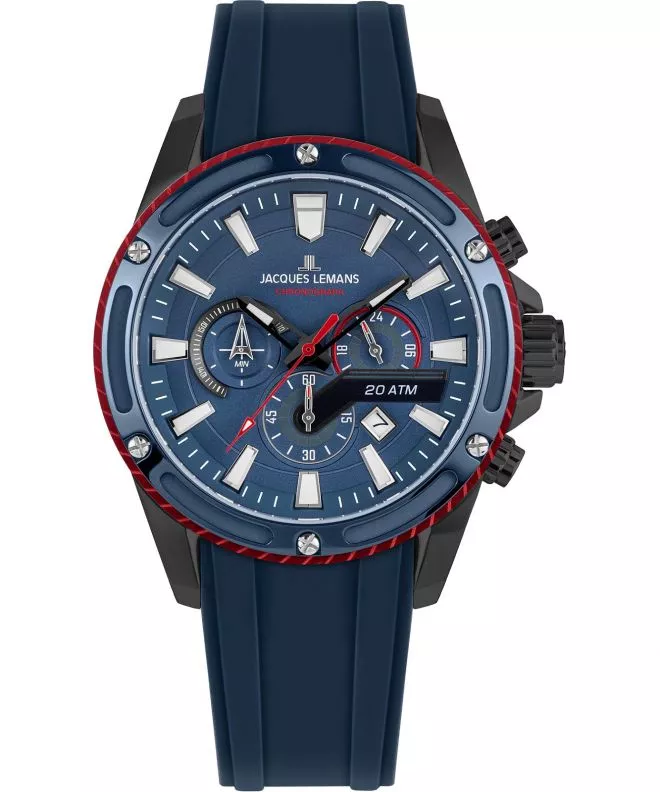 Reloj para hombres Jacques Lemans Liverpool Chronograph 1-2141B
