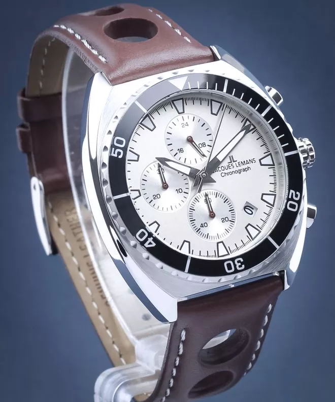 Reloj para hombres Jacques Lemans Retro Chronograph 1-2041D
