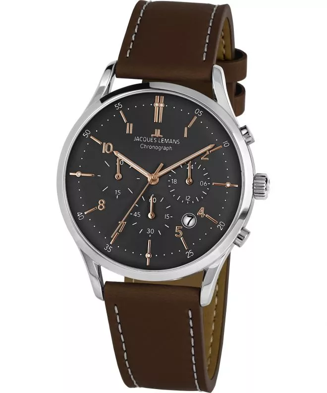 Reloj para hombres Jacques Lemans Retro Classic Chronograph 1-2068O