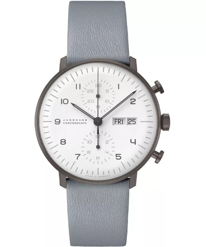 Reloj para hombres Junghans max bill Chronoscope ENG 027/4008.03