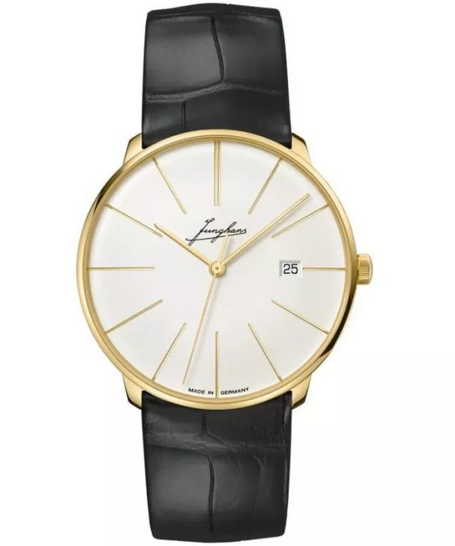 Reloj para hombres Junghans Meister Fein Automatic Gold 18K Limited Edition 027/9301.00