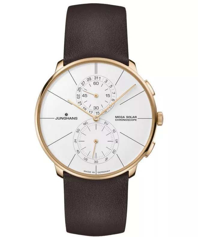 Reloj para hombres Junghans Meister fein Chronoscope MEGA Solar 059/7201.00